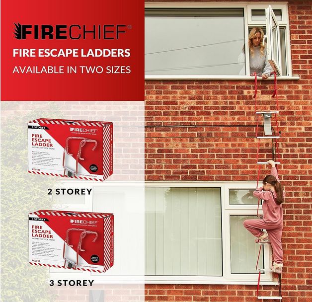Feuerwehrleiter für den Heimgebrauch