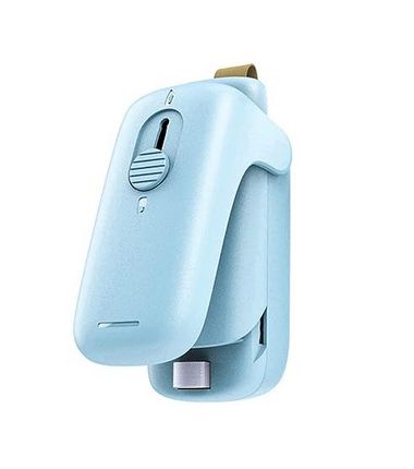 Mini Folienschweißgerät,2 in 1 Bag Sealer mit Cutter