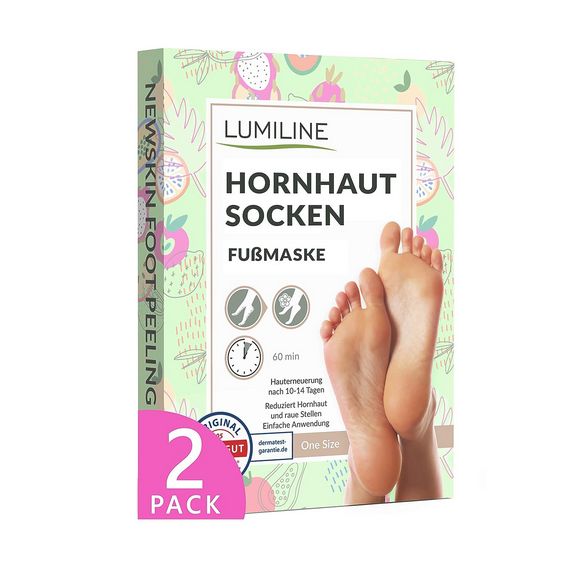 Hornhaut Socken Fußmaske