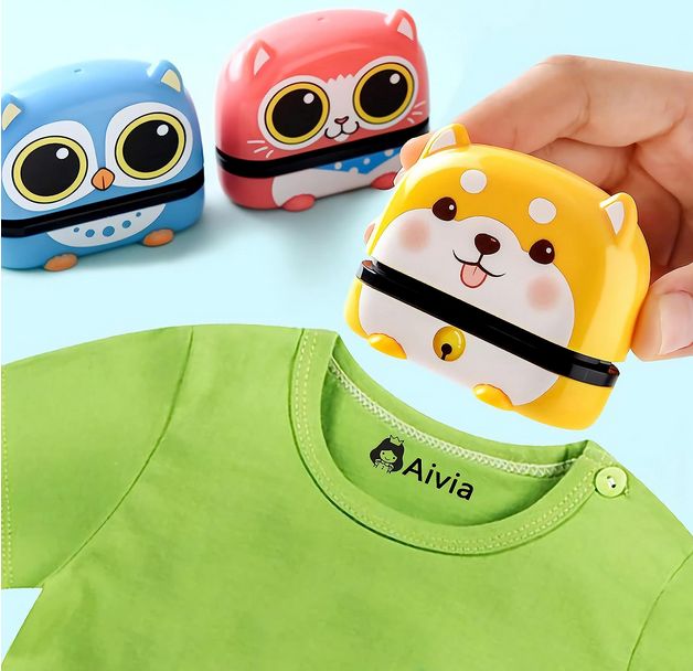Namensstempel Kinder Textil