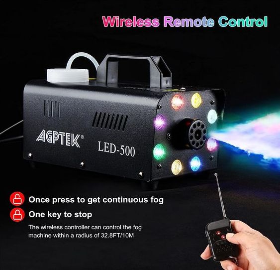 Nebelmaschine Partymaschine mit LED Licht -BEST SELLER -