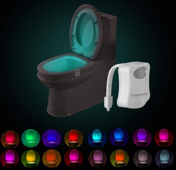 Toiletten-Nachtlicht Bewegungsaktiviertes