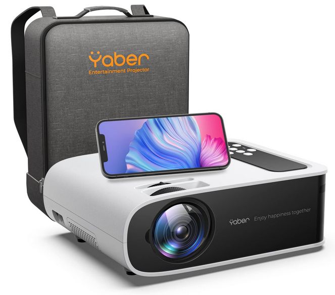 4K Beamer, Full HD 1080P Heimkino Projektor