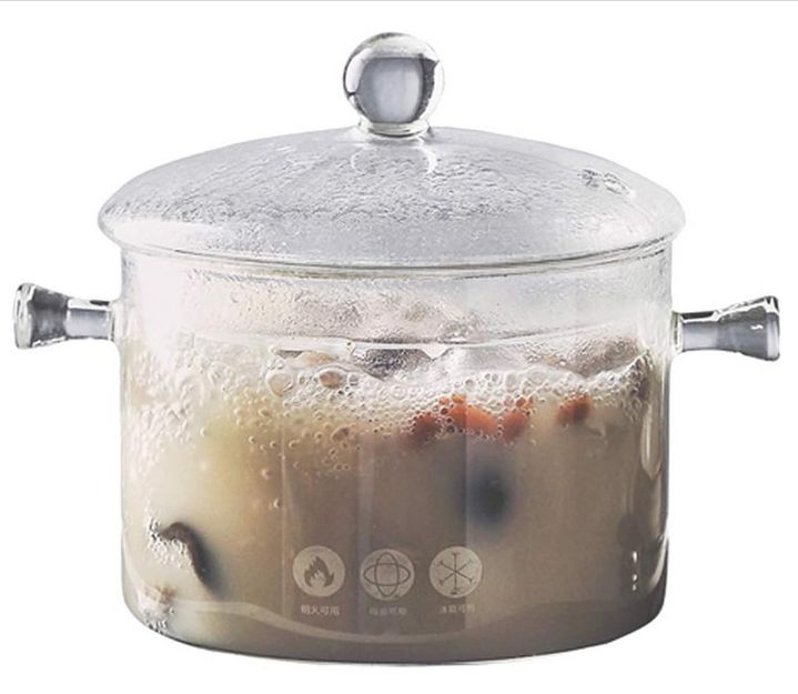 Glastopf zum Kochen