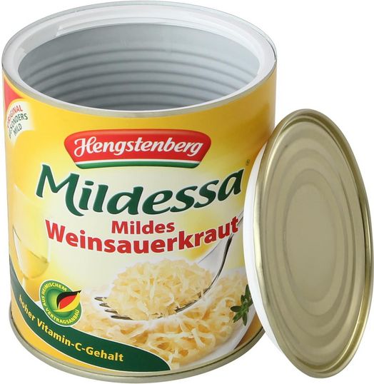 Mildessa WeinSauerkraut zum Verstecken