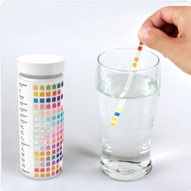 Trinkwasser Teststreifen - Wassertester- für Leitungswasser Wasserqualität Analyse,25x