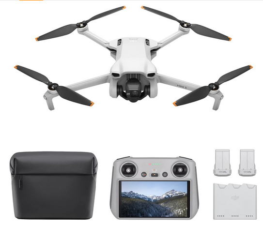 DJI Mini 3 Fly More Combo + RC mit Display