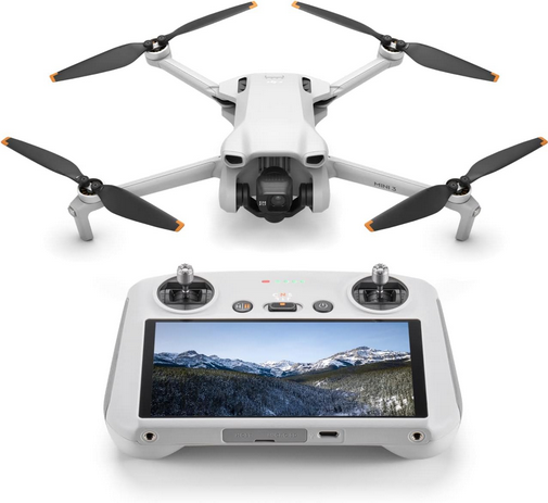DJI Mini 3 + RC Fernsteuerung m. Display